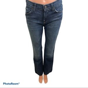 7 for all mankind bootcut bling pocket jeans.size 26